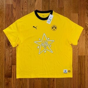 Borussia Dortmund BVB 09 Club World Cup Puma T-Shirt Size Large NEW